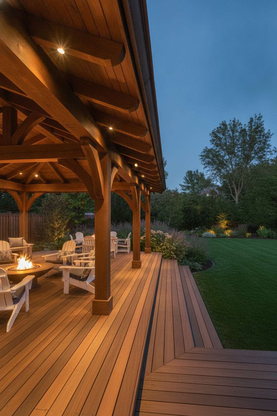 beam end accent spotlights