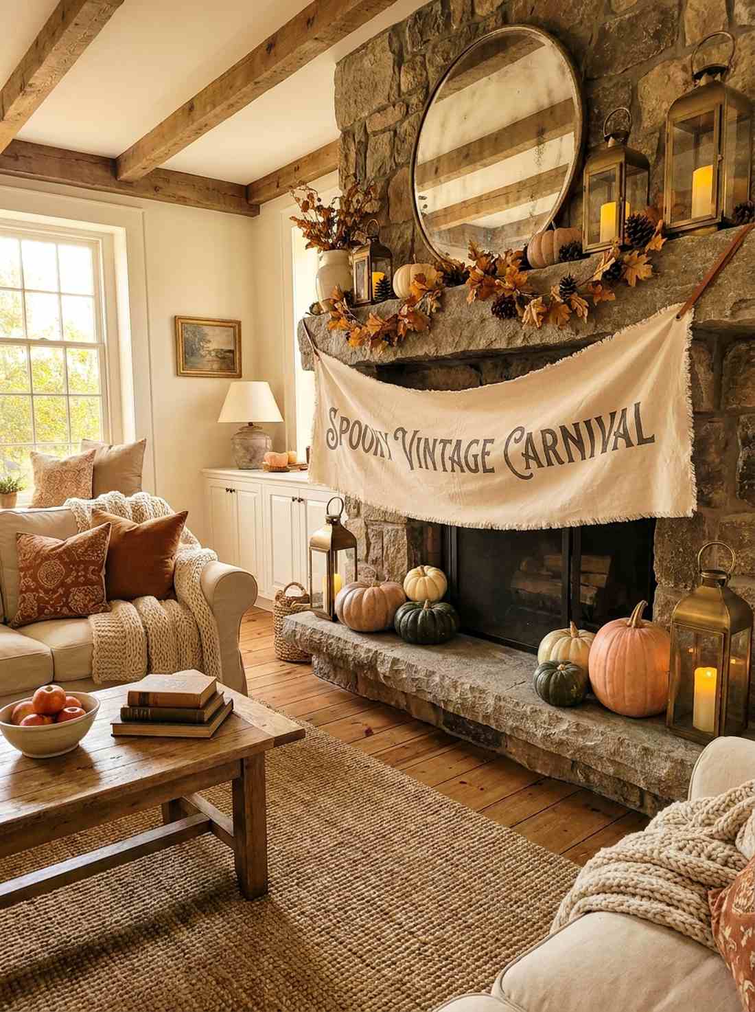 canvas fabric halloween banners