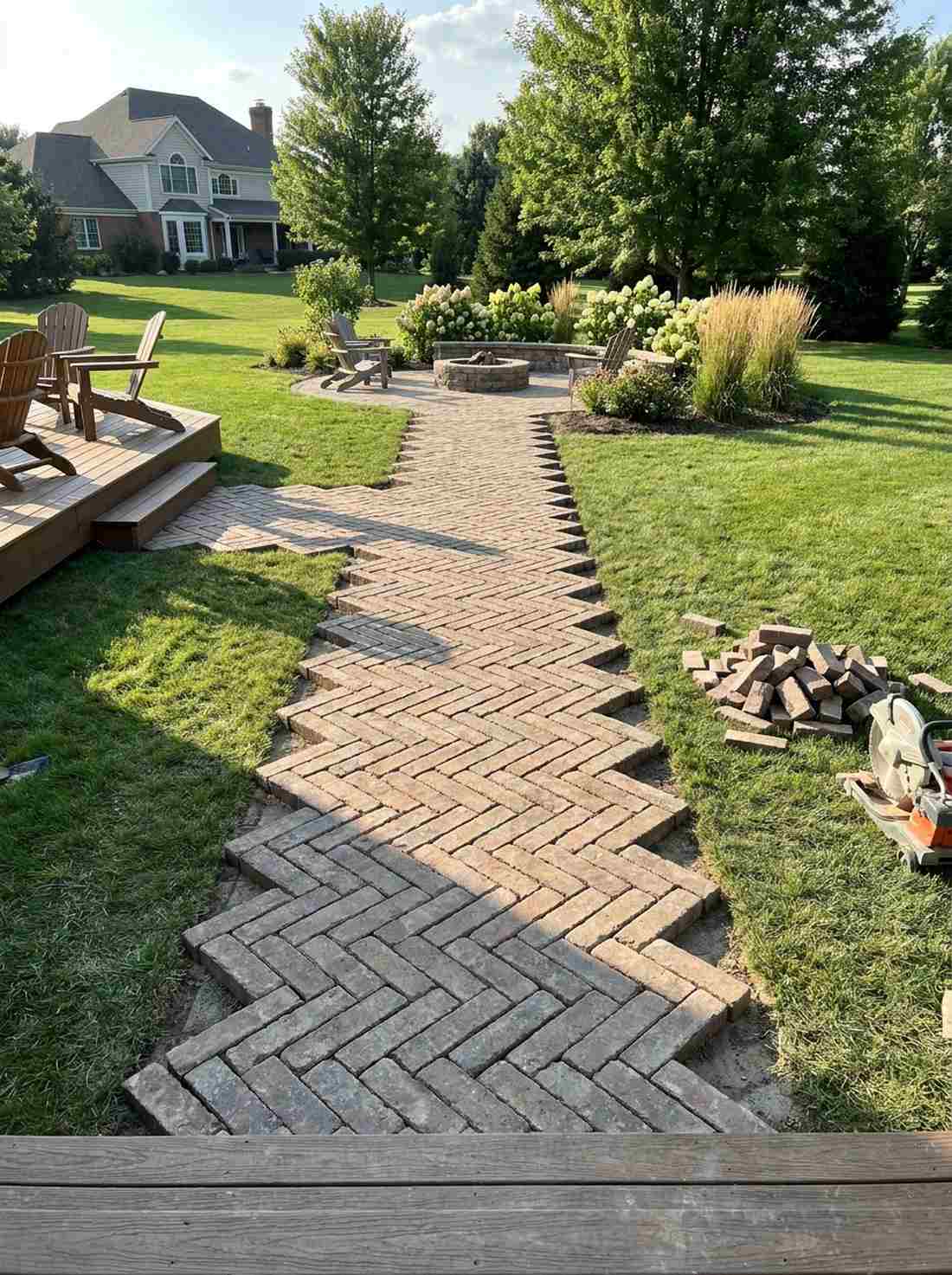 chevron directional pattern