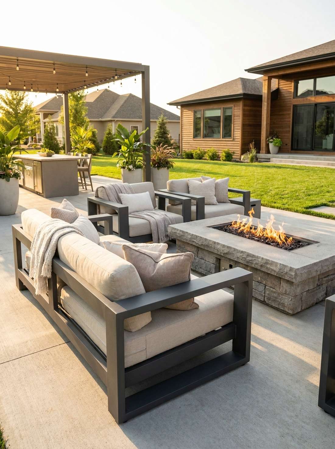 deep seat lounge chair