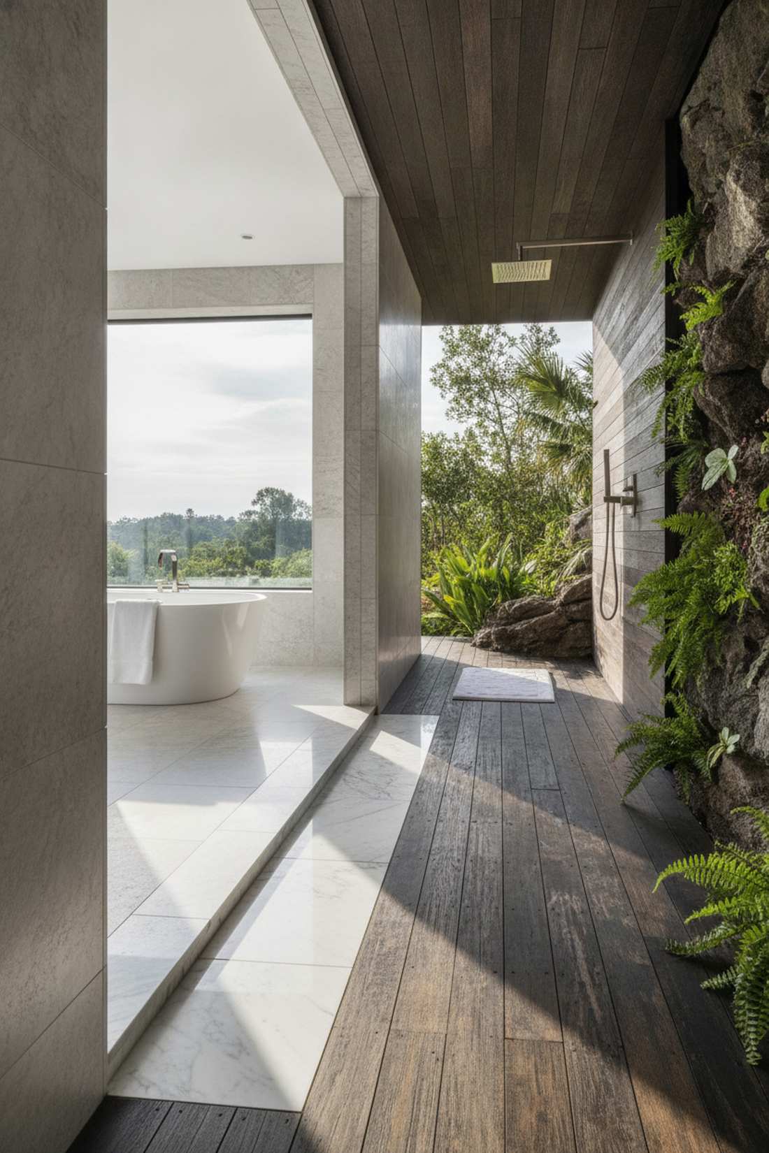 granite or marble thresholds