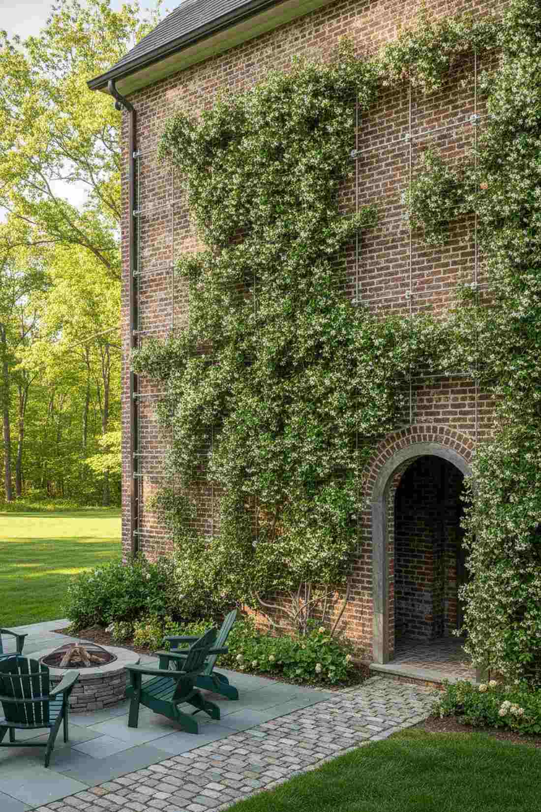 green facade trellis systems