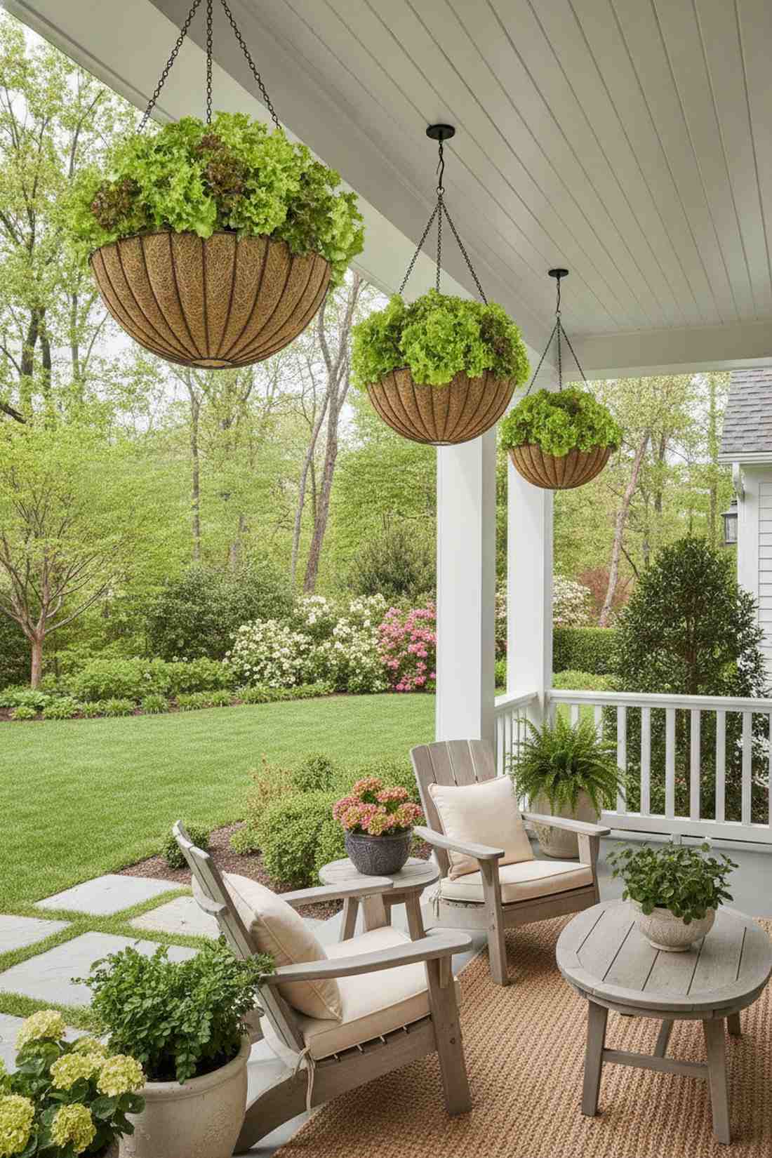 hanging lettuce gardens