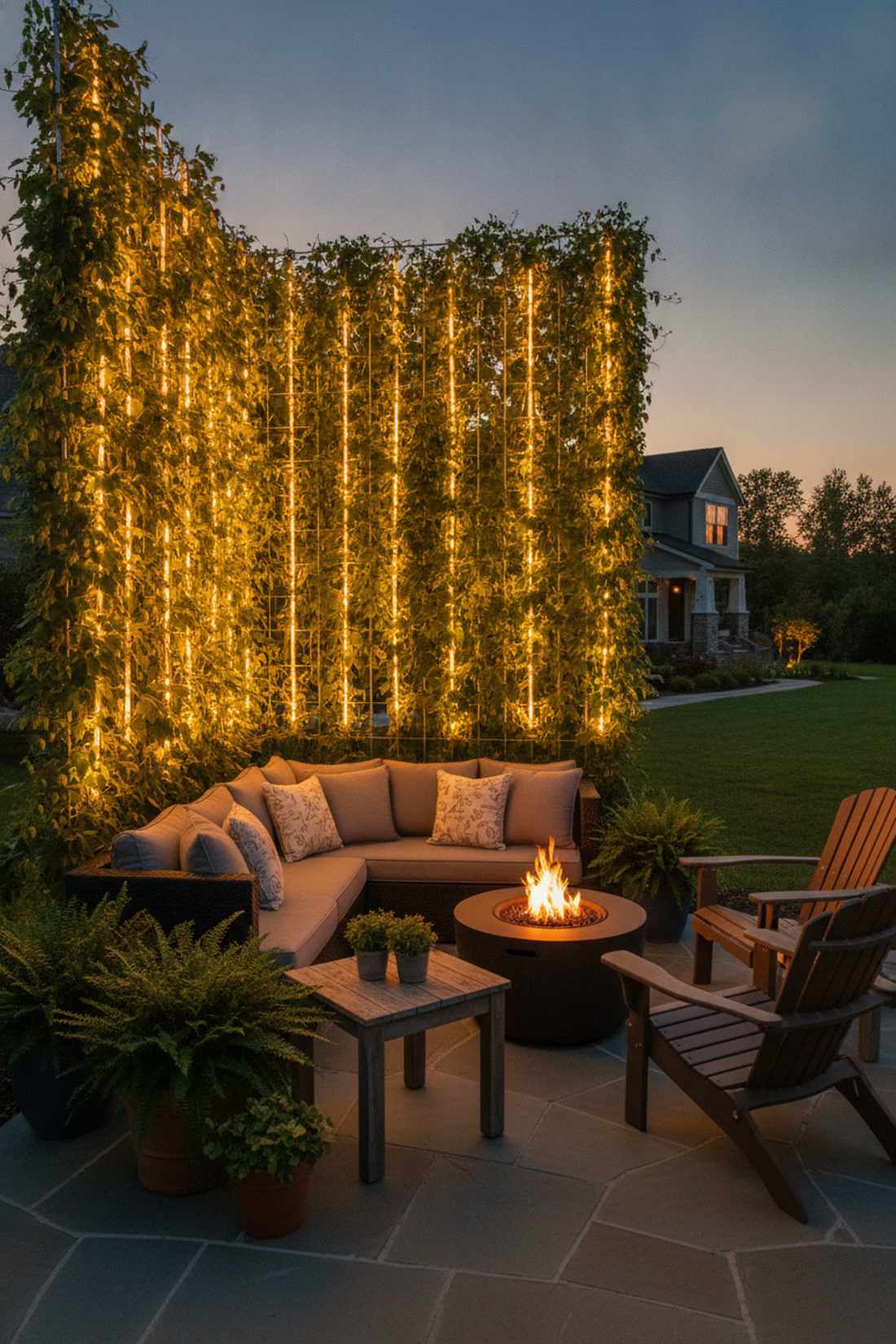 hops vine vertical screens