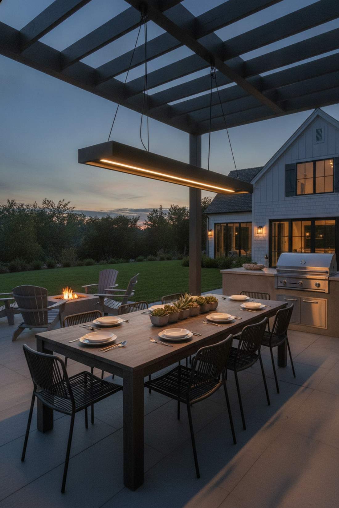 linear suspension fixtures