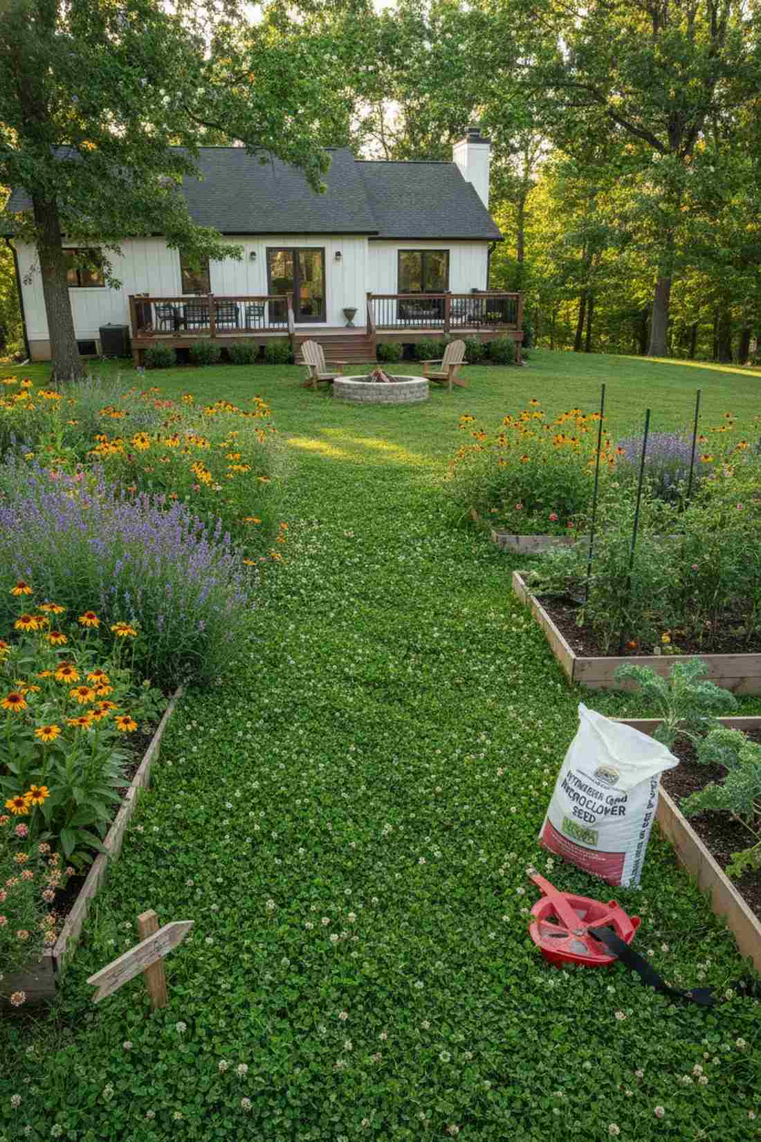 living clover pathways for nitrogen fixation