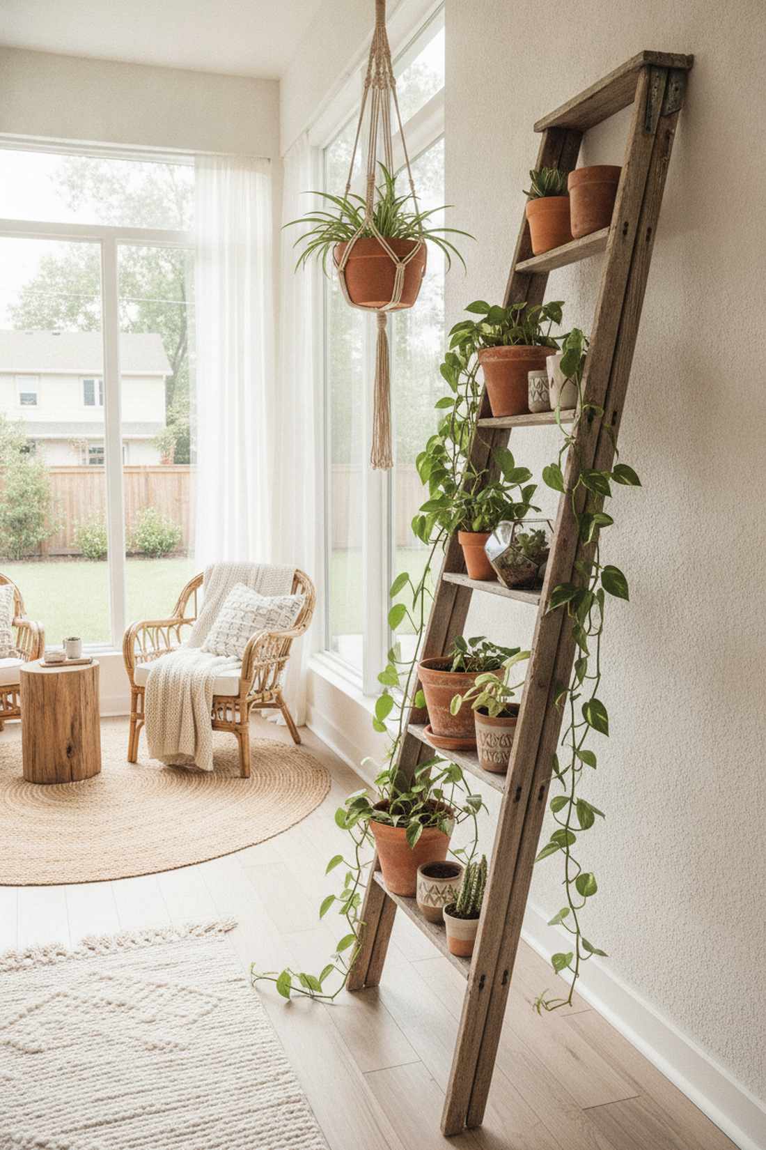 metal tiered plant stand