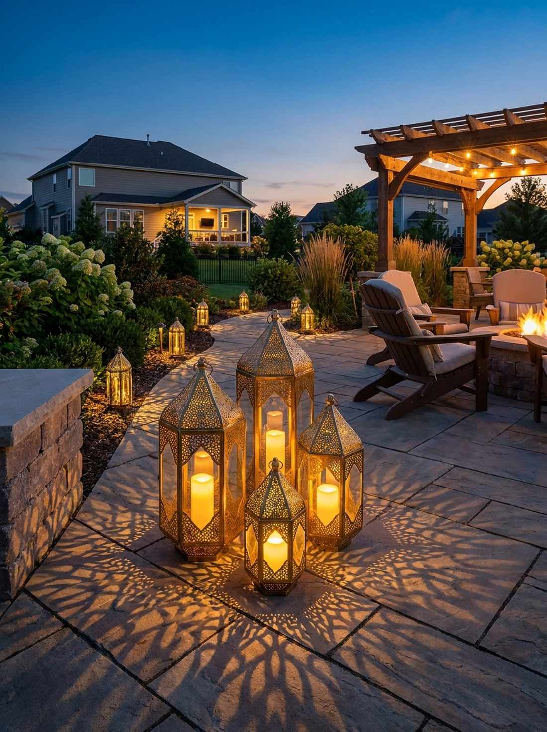 moroccan metal lanterns