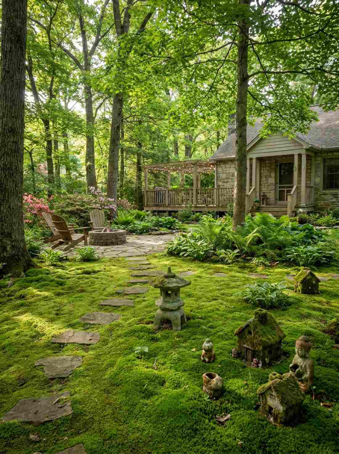 moss carpet groundcover