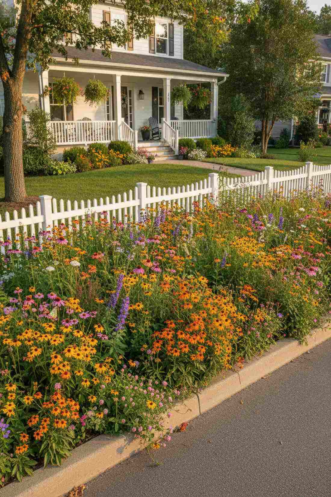 native wildflower strip