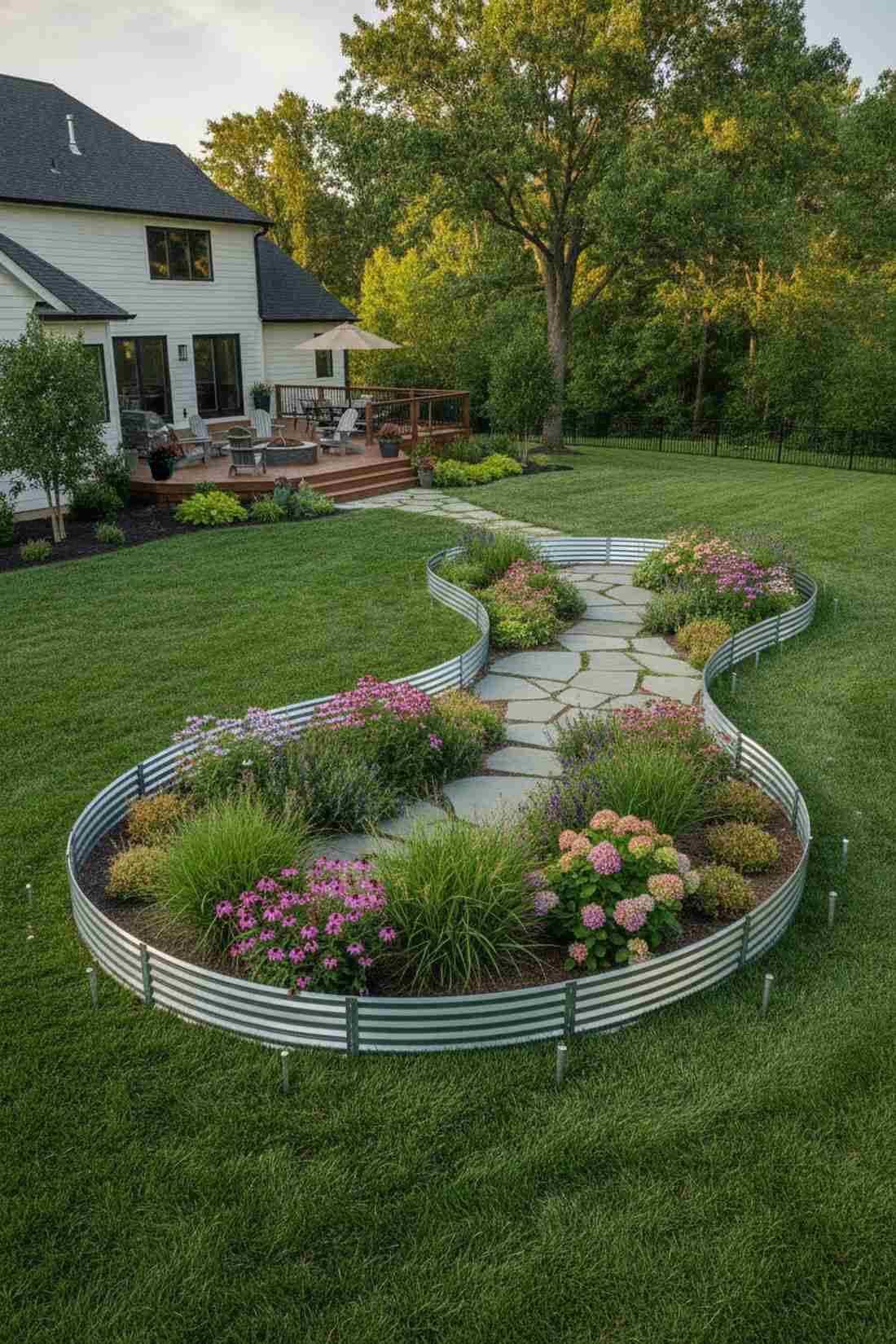 oval racetrack bed