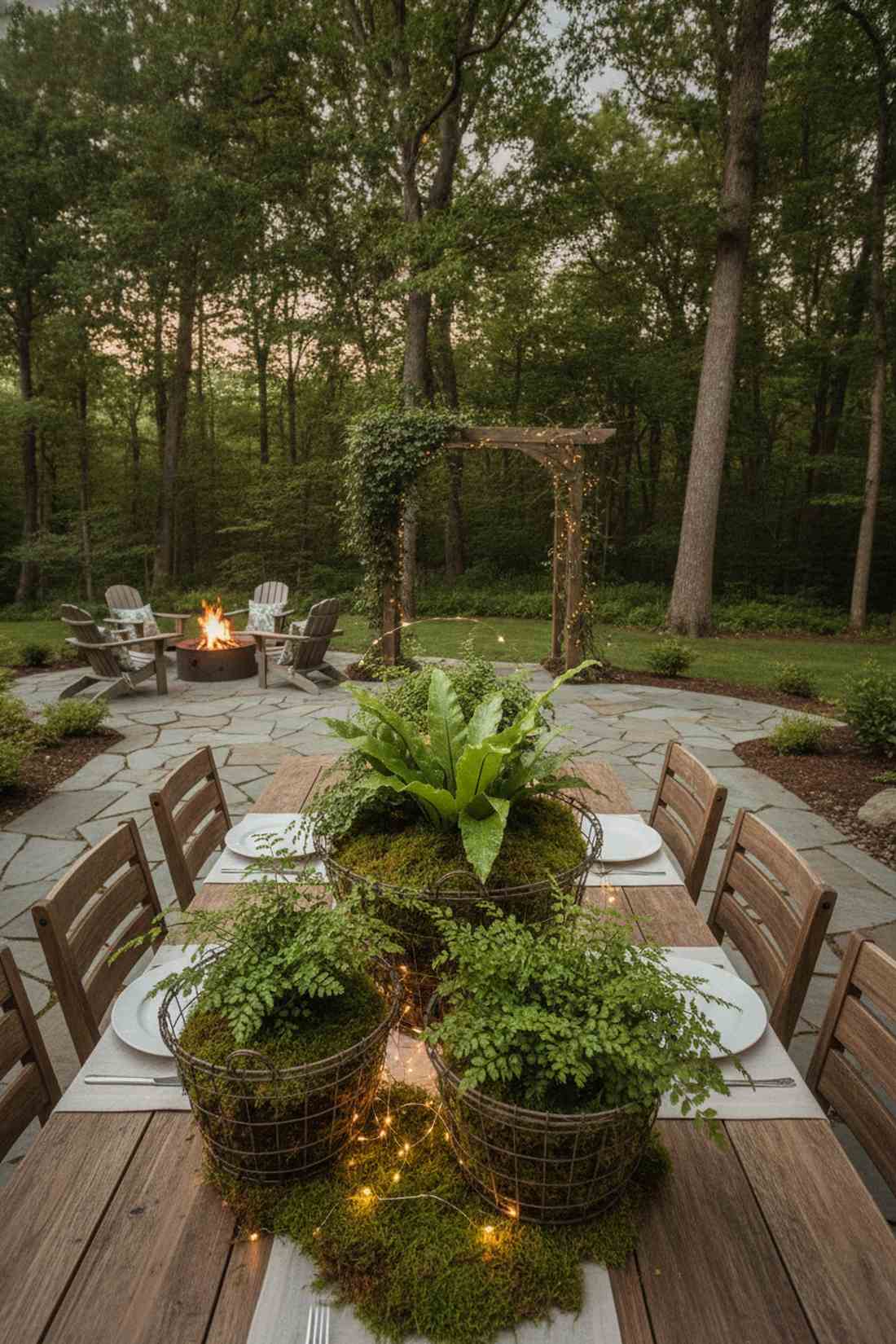 potted fern gardens