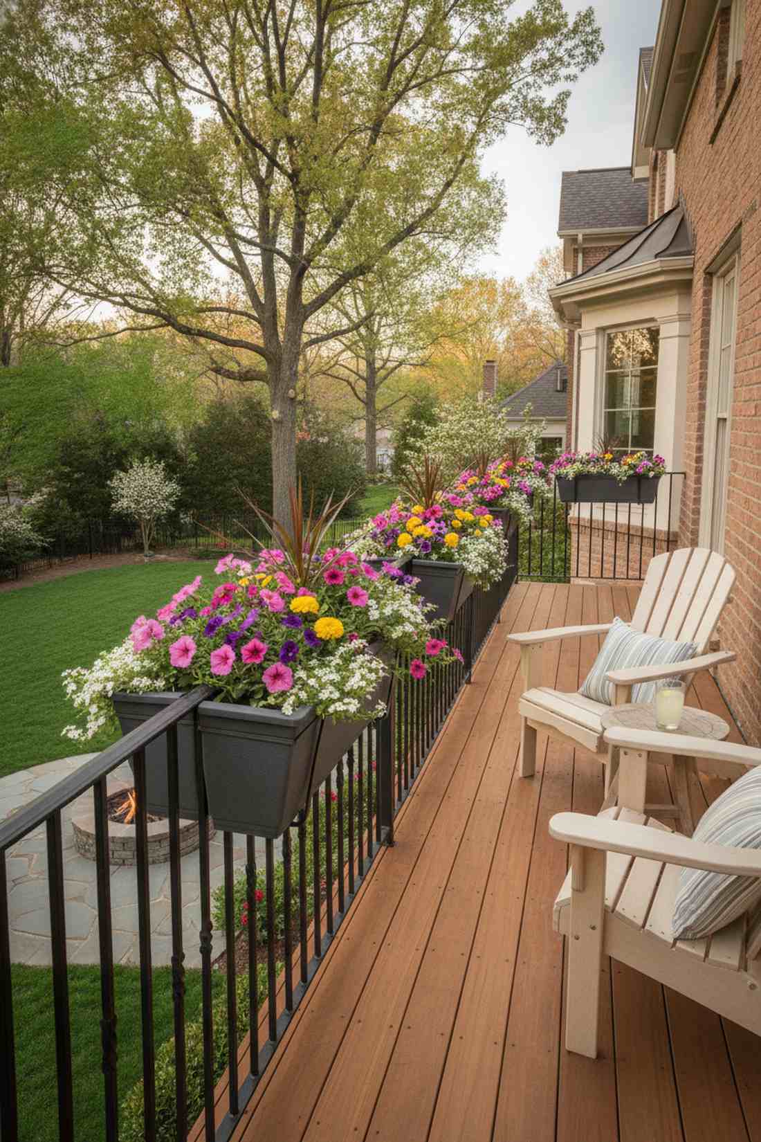 railing planters