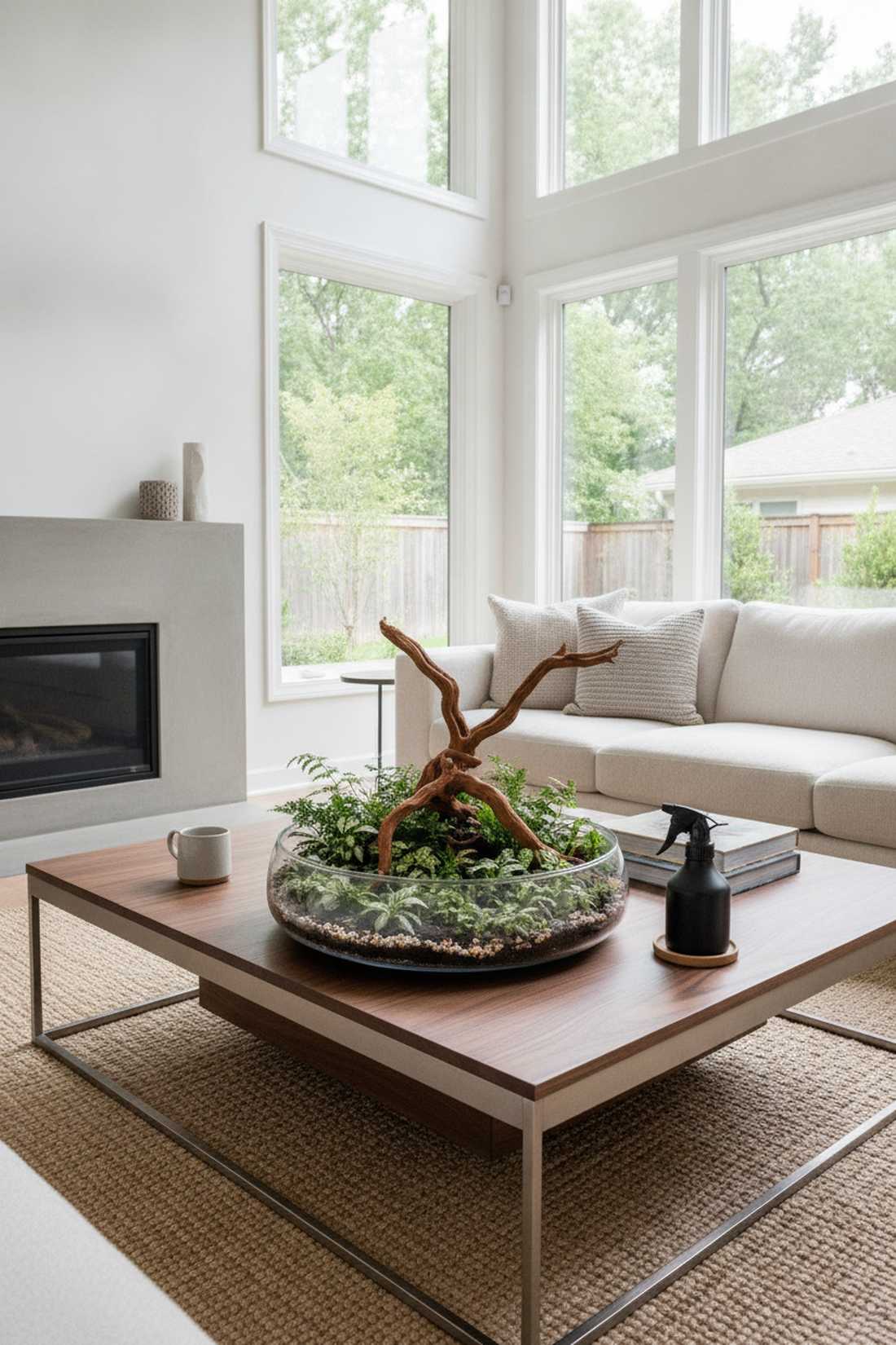 shallow terrarium bowl