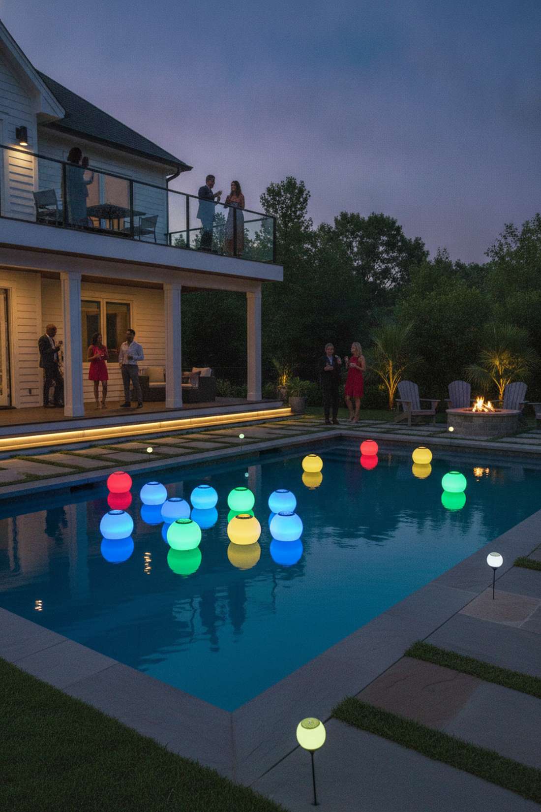 sound reactive color globes