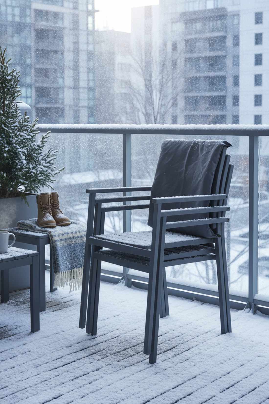 stackable four piece dining