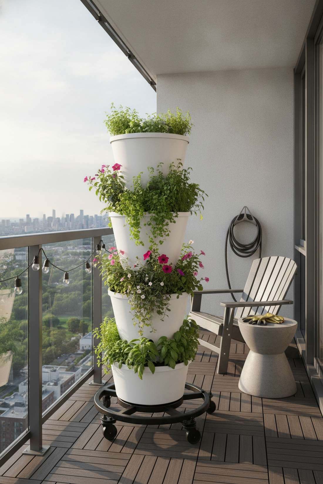 stackable planter rings