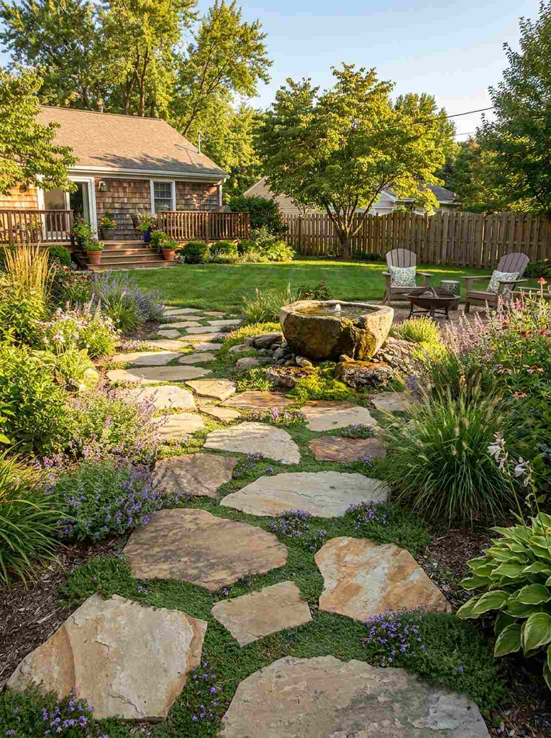 stepping stone path approach
