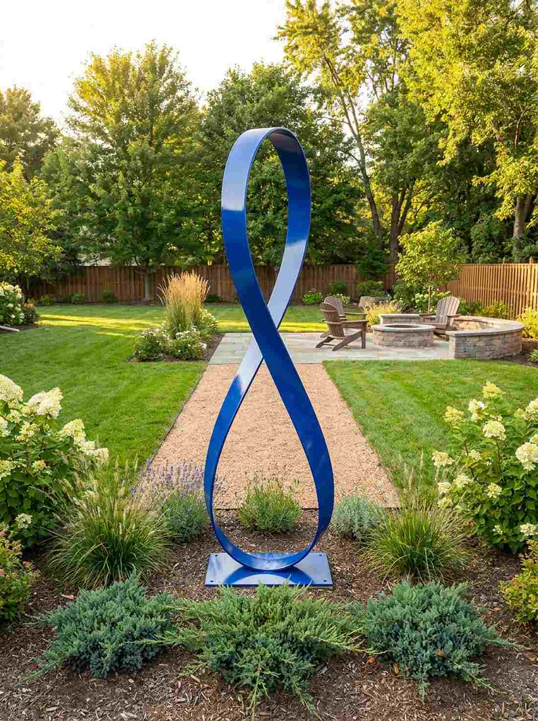 twisted ribbon steel form