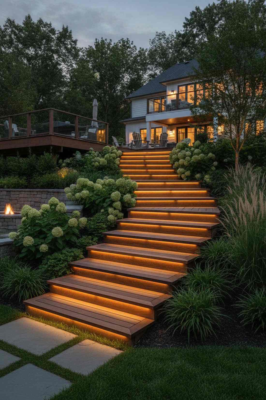under tread led strips