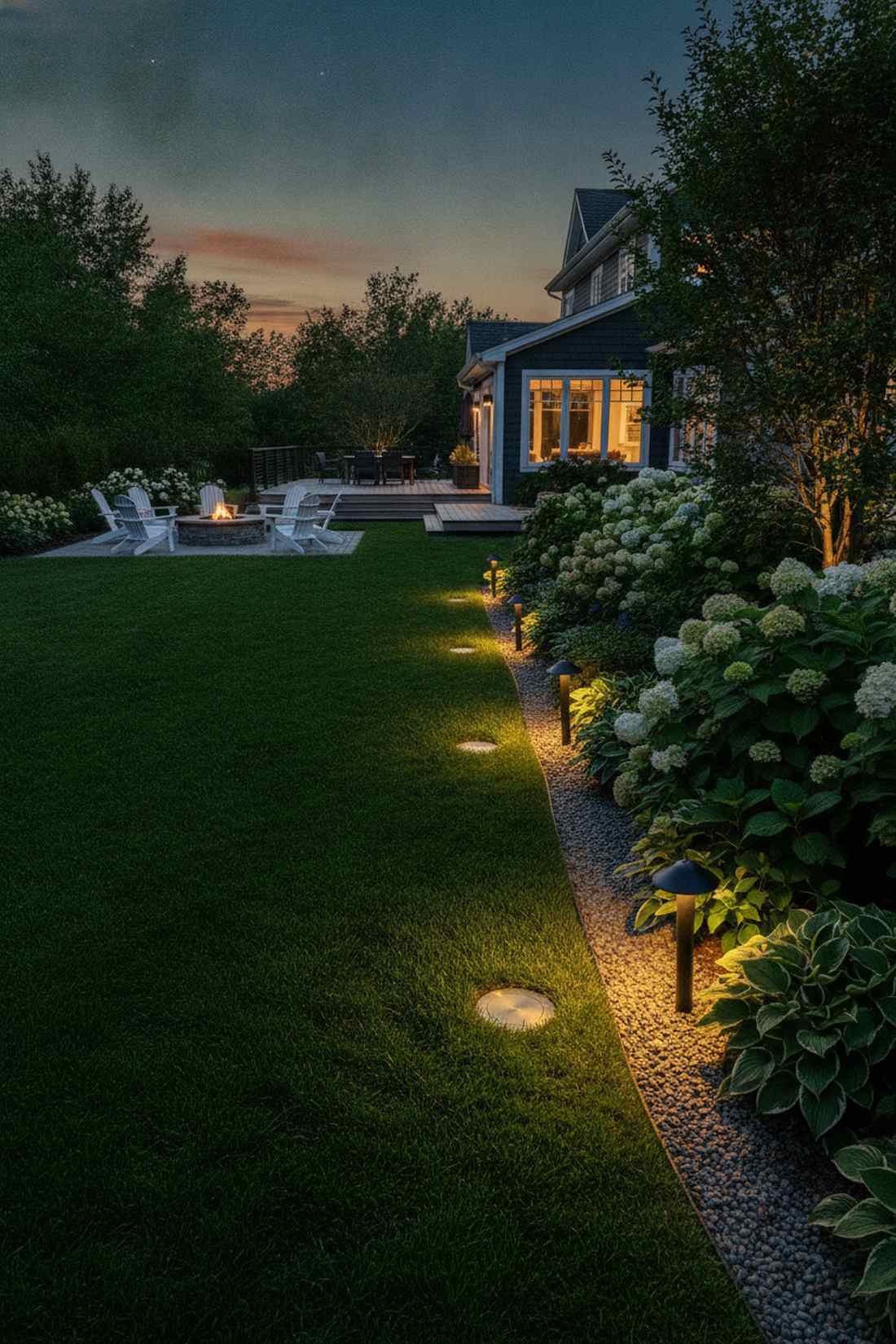 well lights for plant beds
