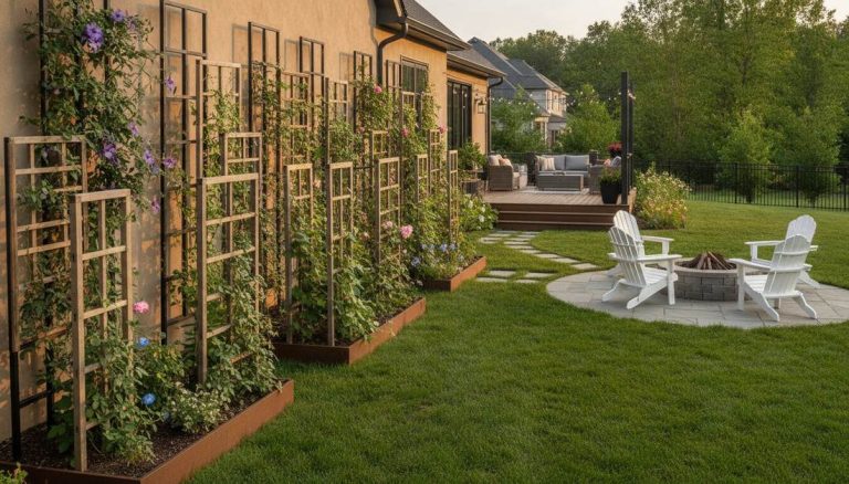 198 small garden trellis vertical