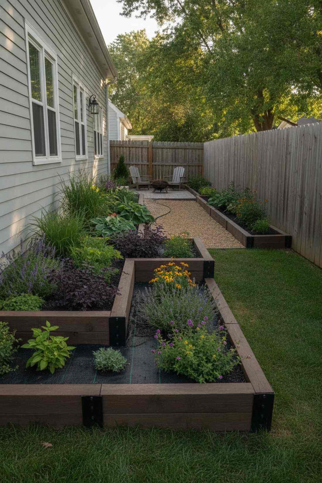 border garden alignment