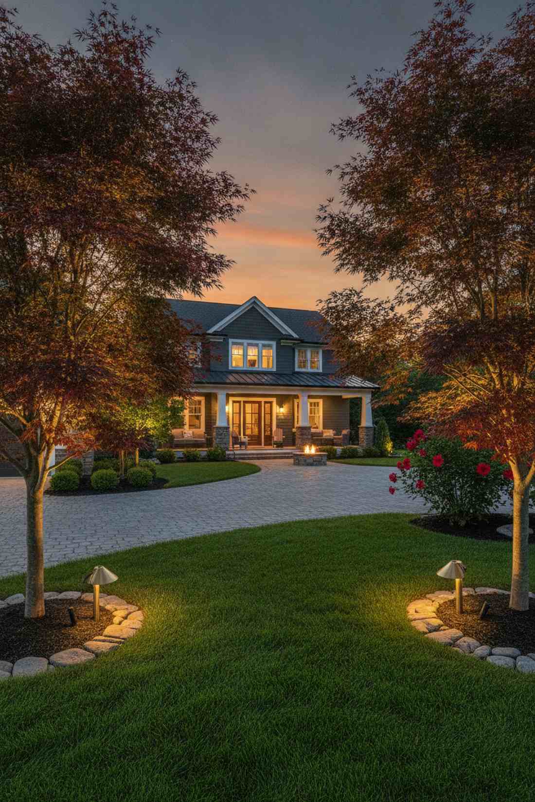 bullet uplights for specimen plants