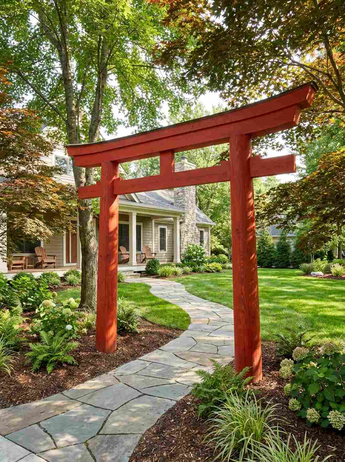 classic vermilion torii