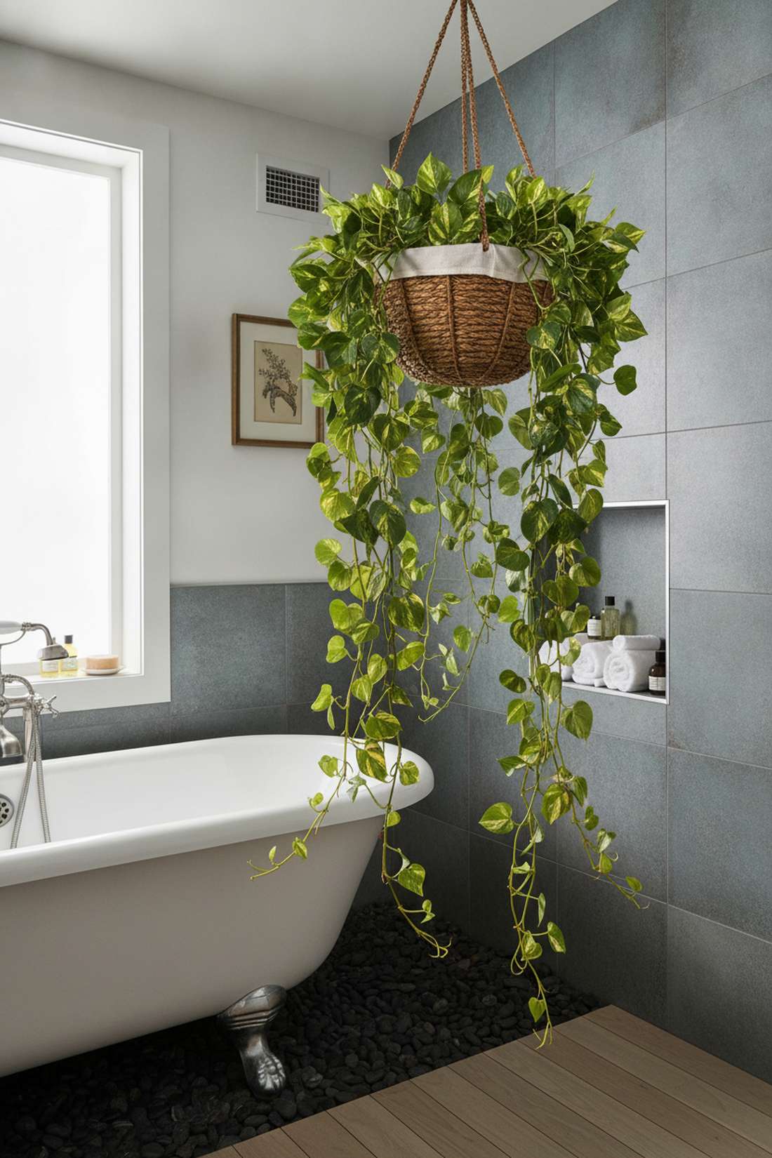 golden pothos silk replica