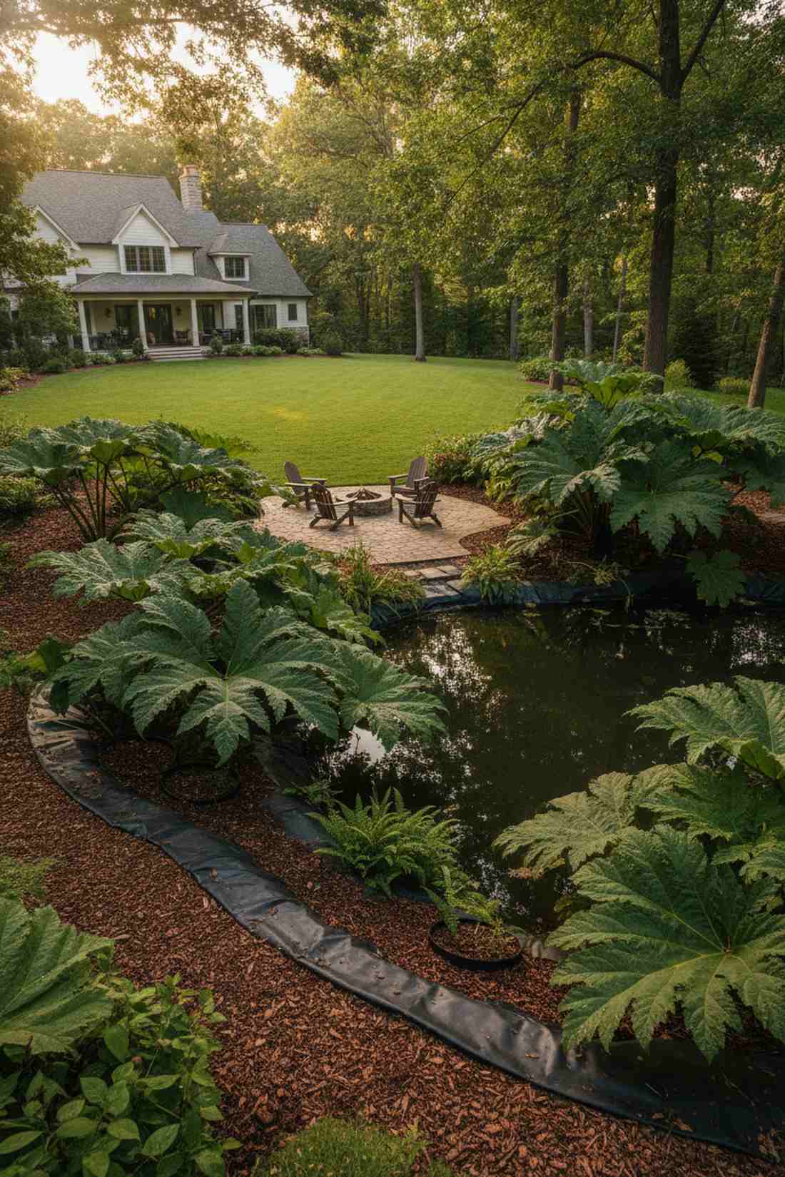 gunnera manicata dinosaur food