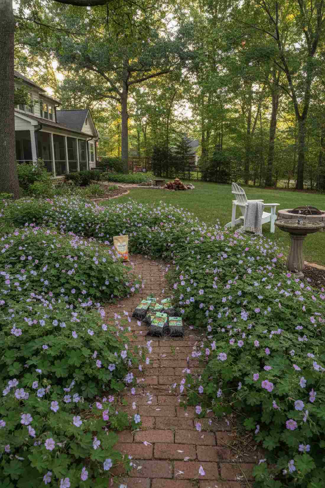 hardy geranium ground sweep