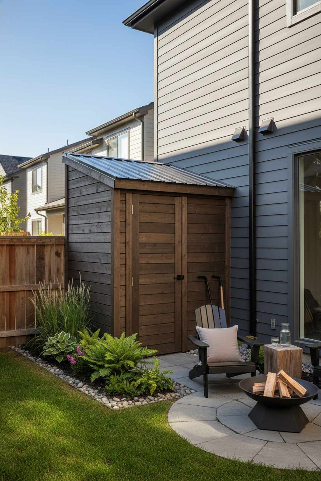 lean to storage shed