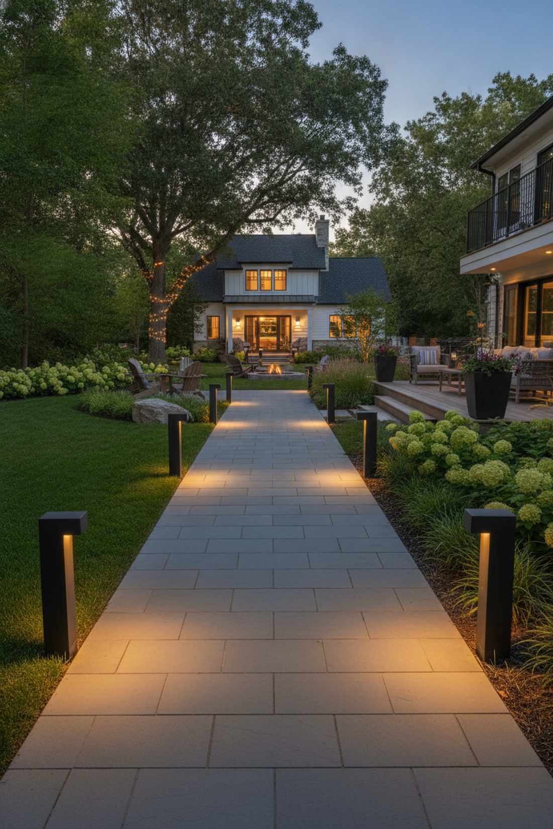 low voltage bollard pathway lights