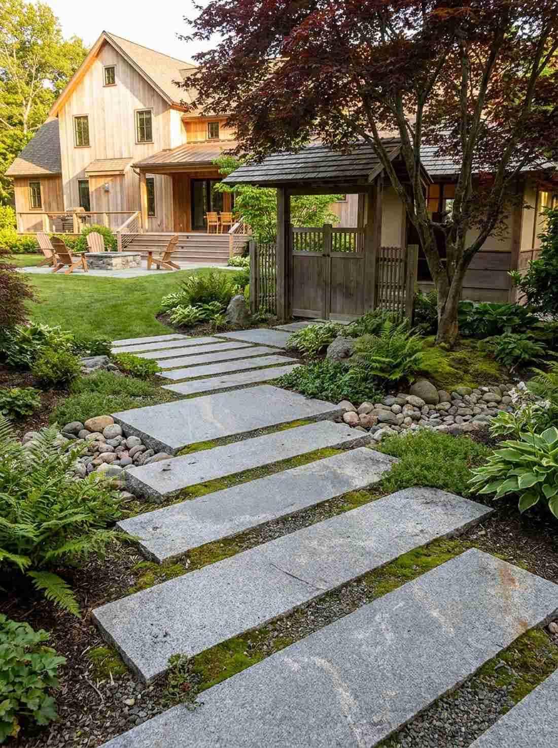 offset diagonal stepping pattern