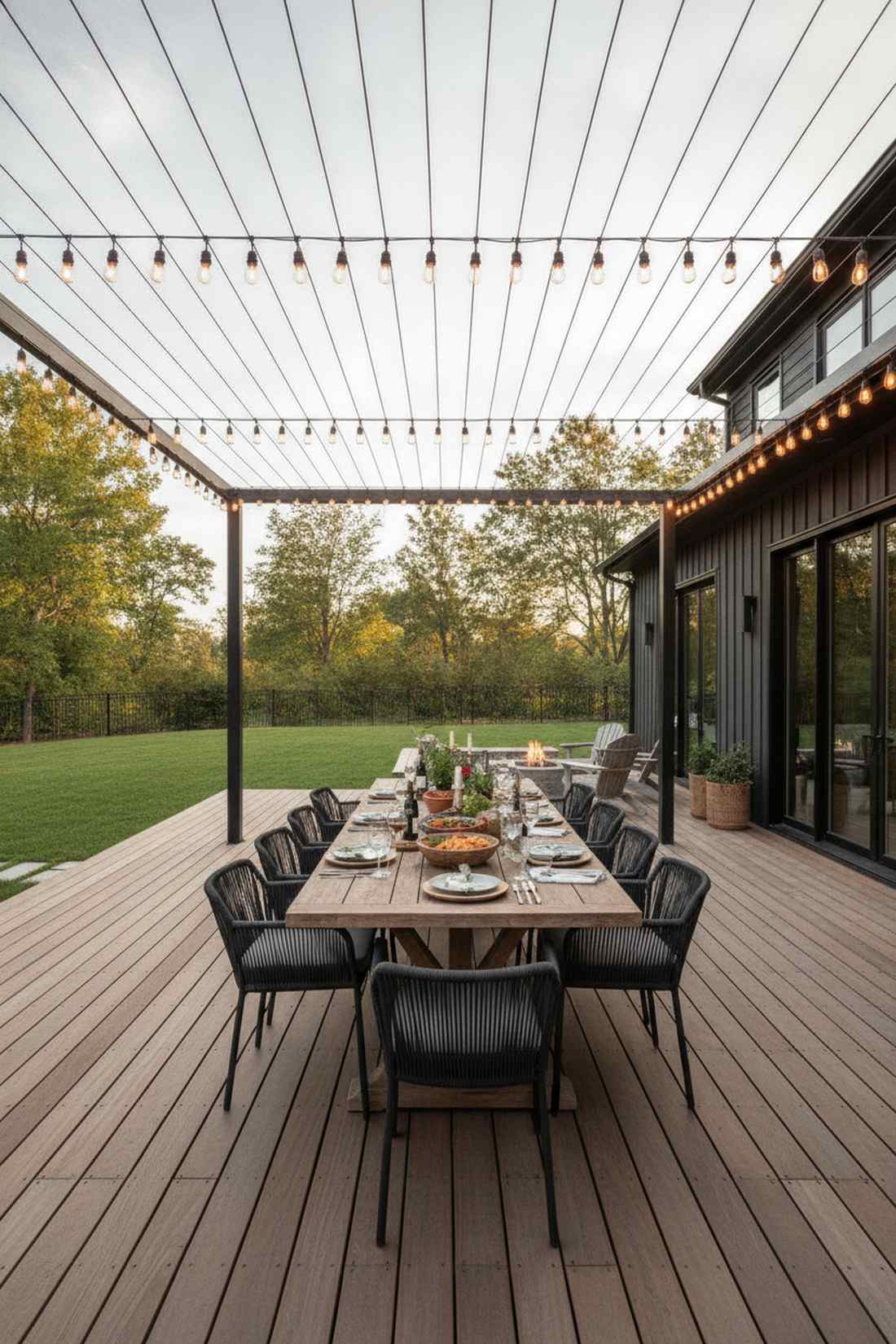 parallel line canopy