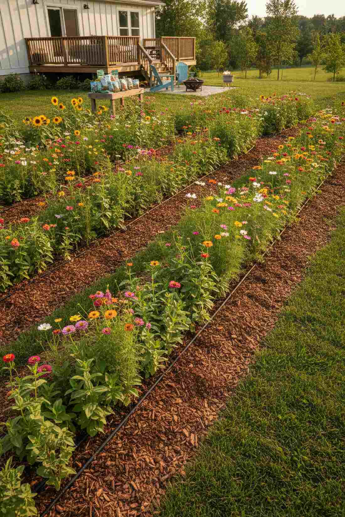 parallel narrow row system
