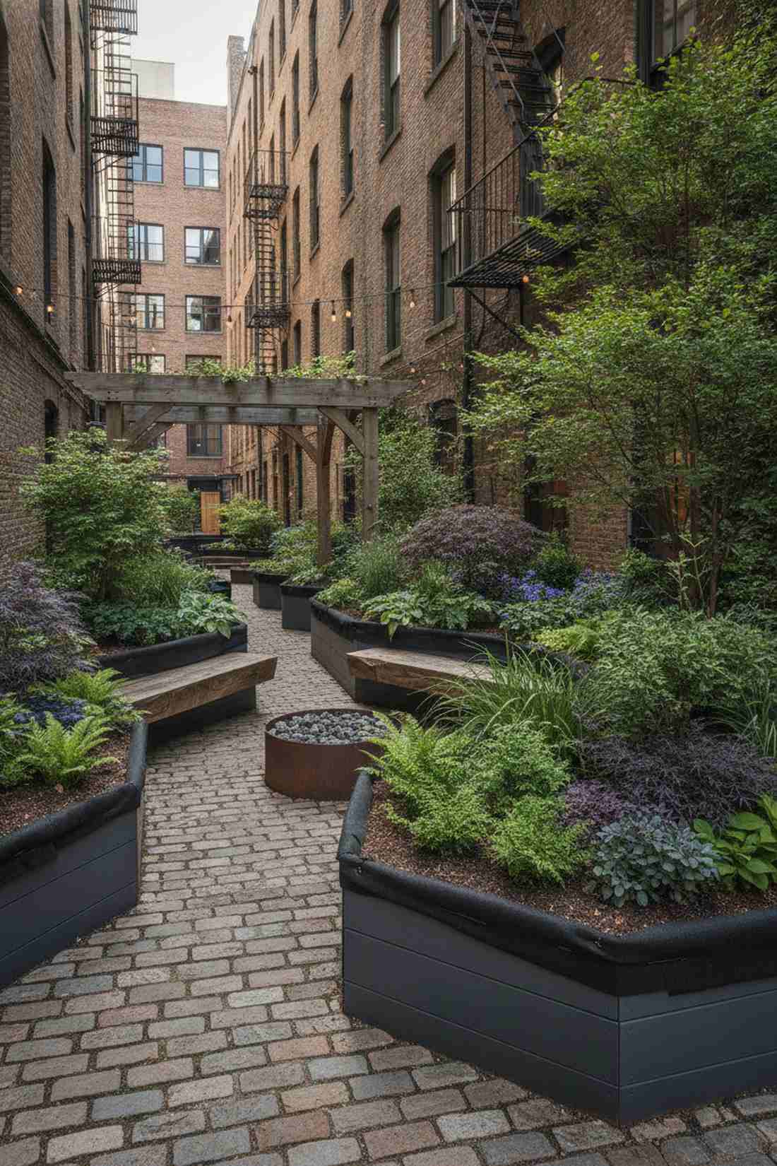 pocket park microclimate zones