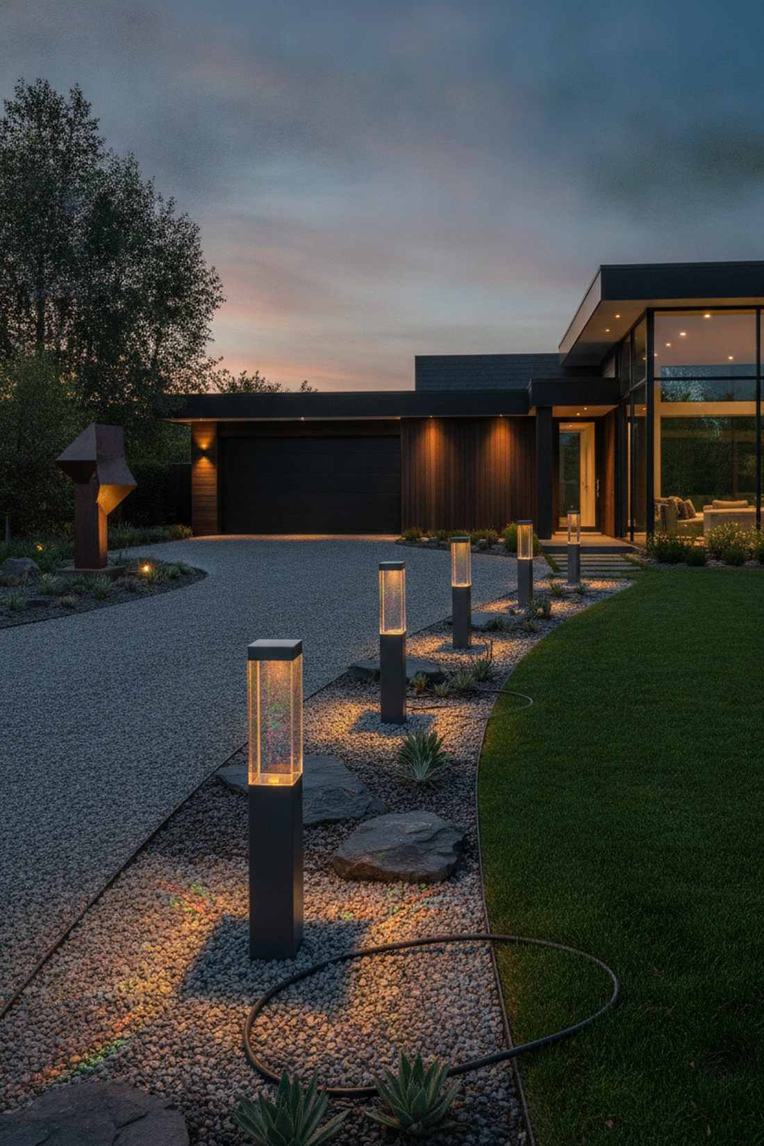prismatic tower bollards