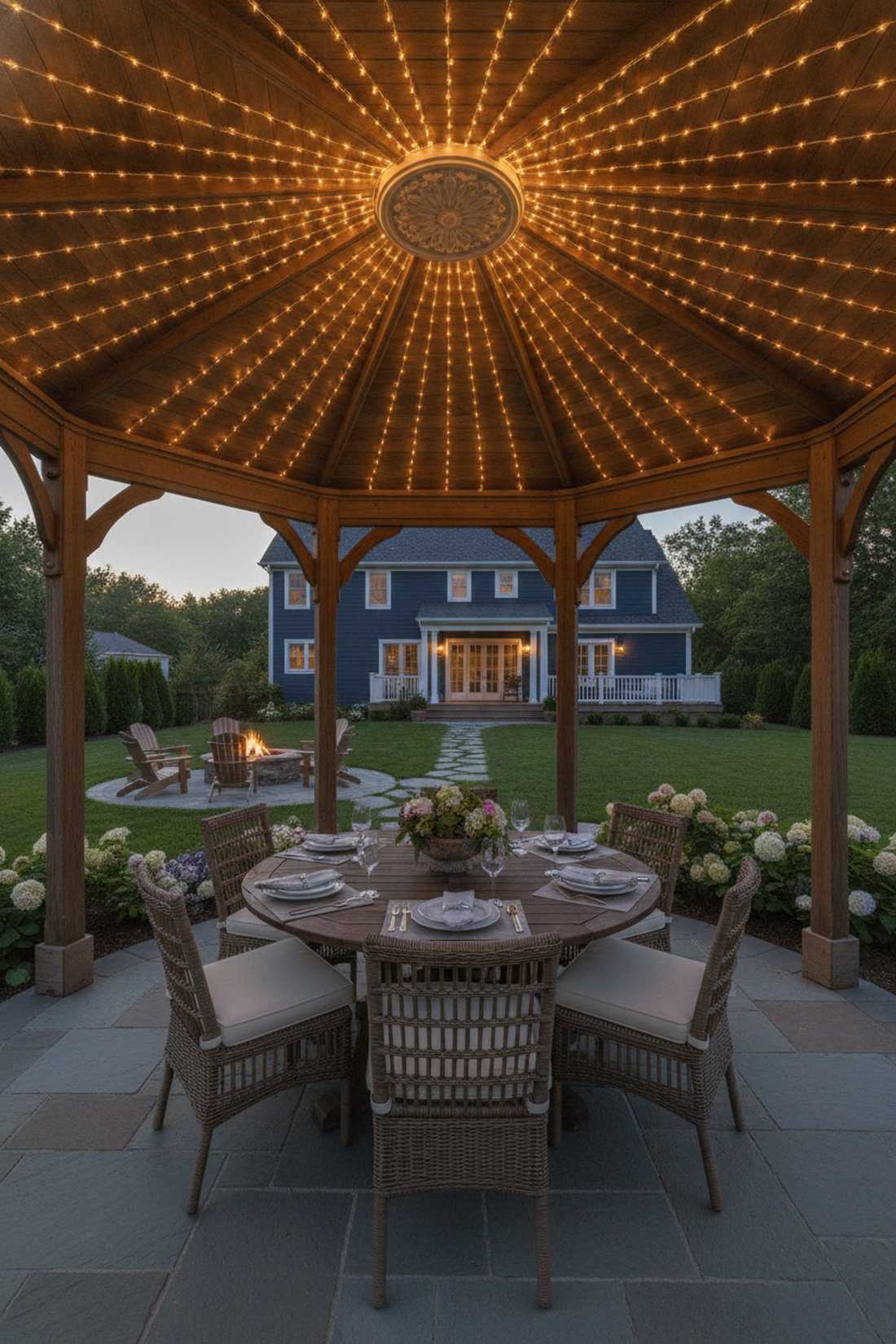radial spoke canopy