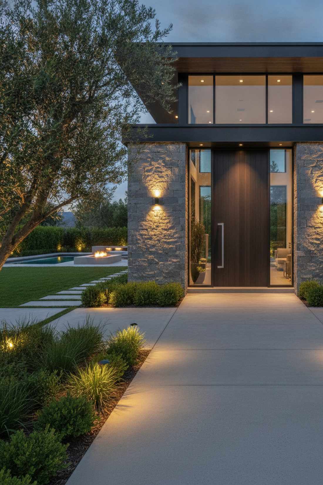 recessed wall washers