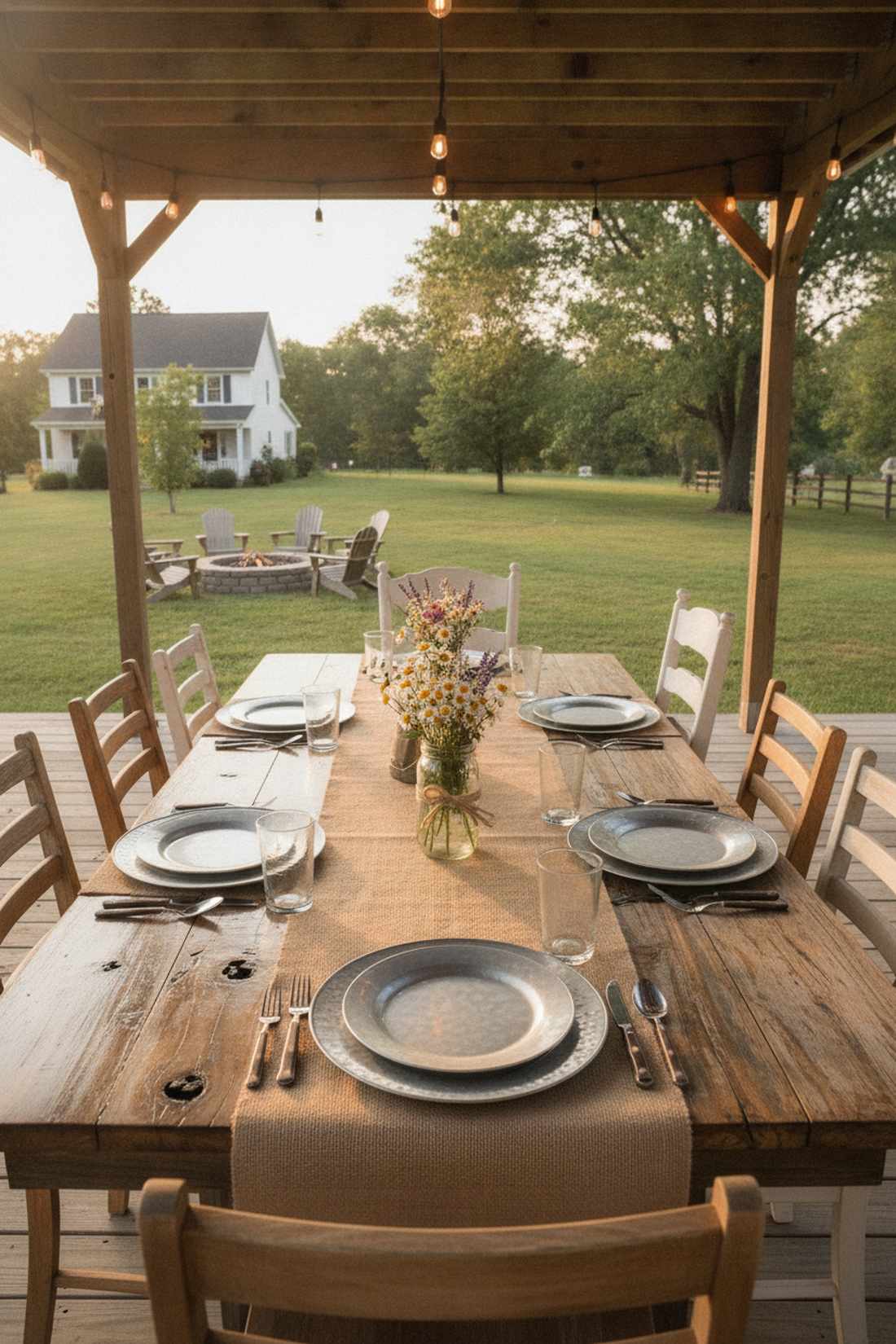rustic farmhouse charm