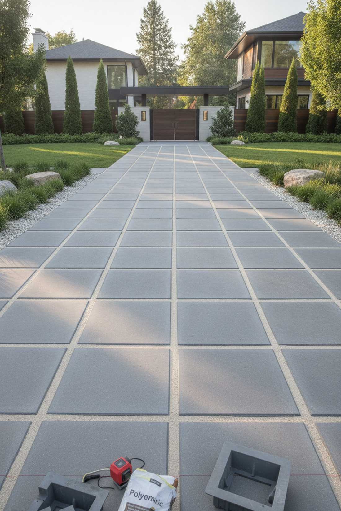 square grid alignment