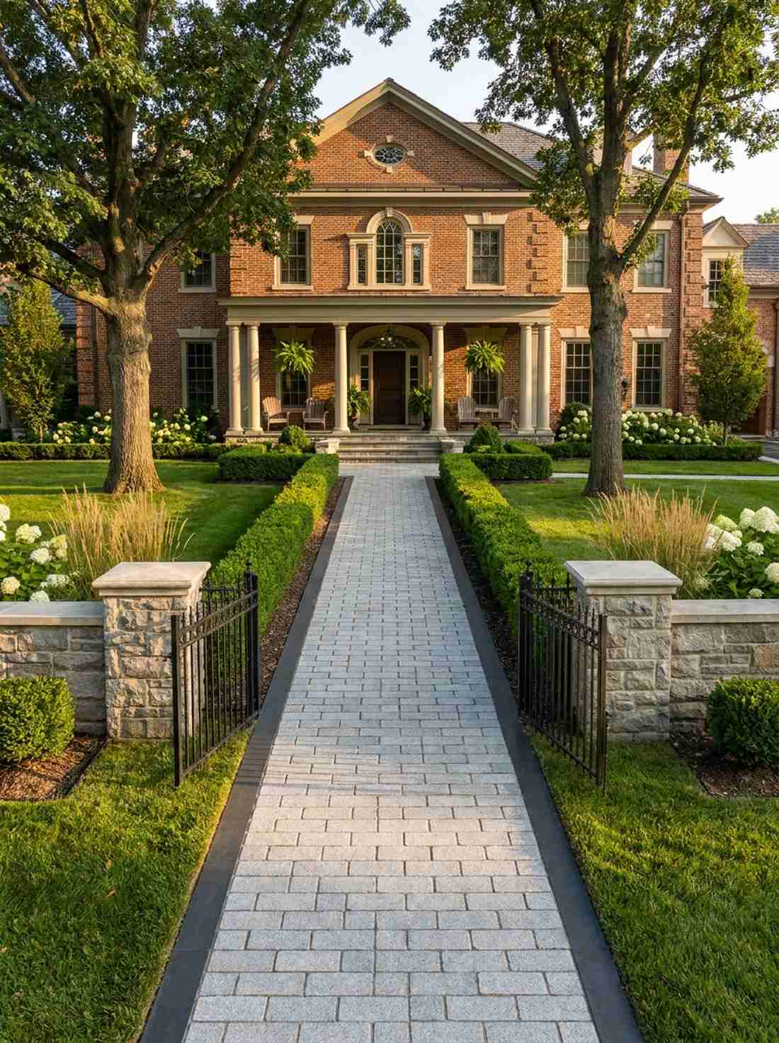 straight formal entry path