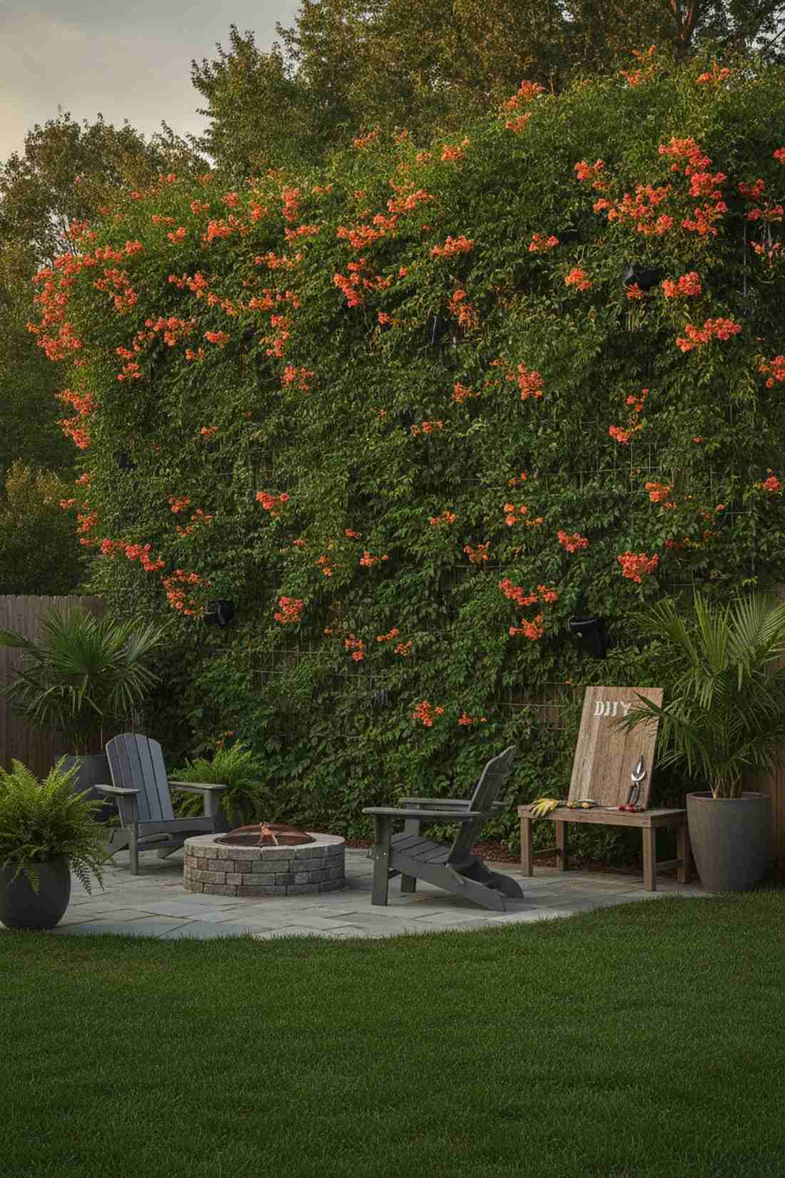 trumpet vine bold screen