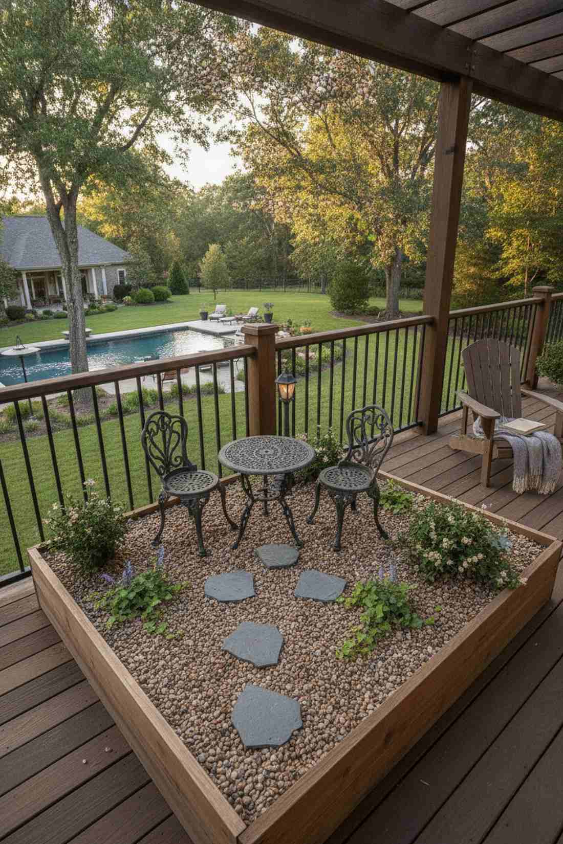 vintage metal bistro set