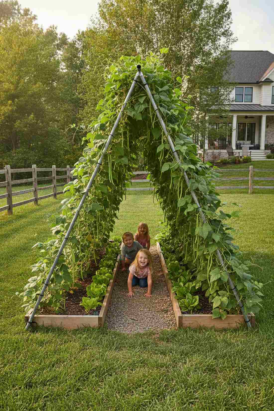a frame tunnel