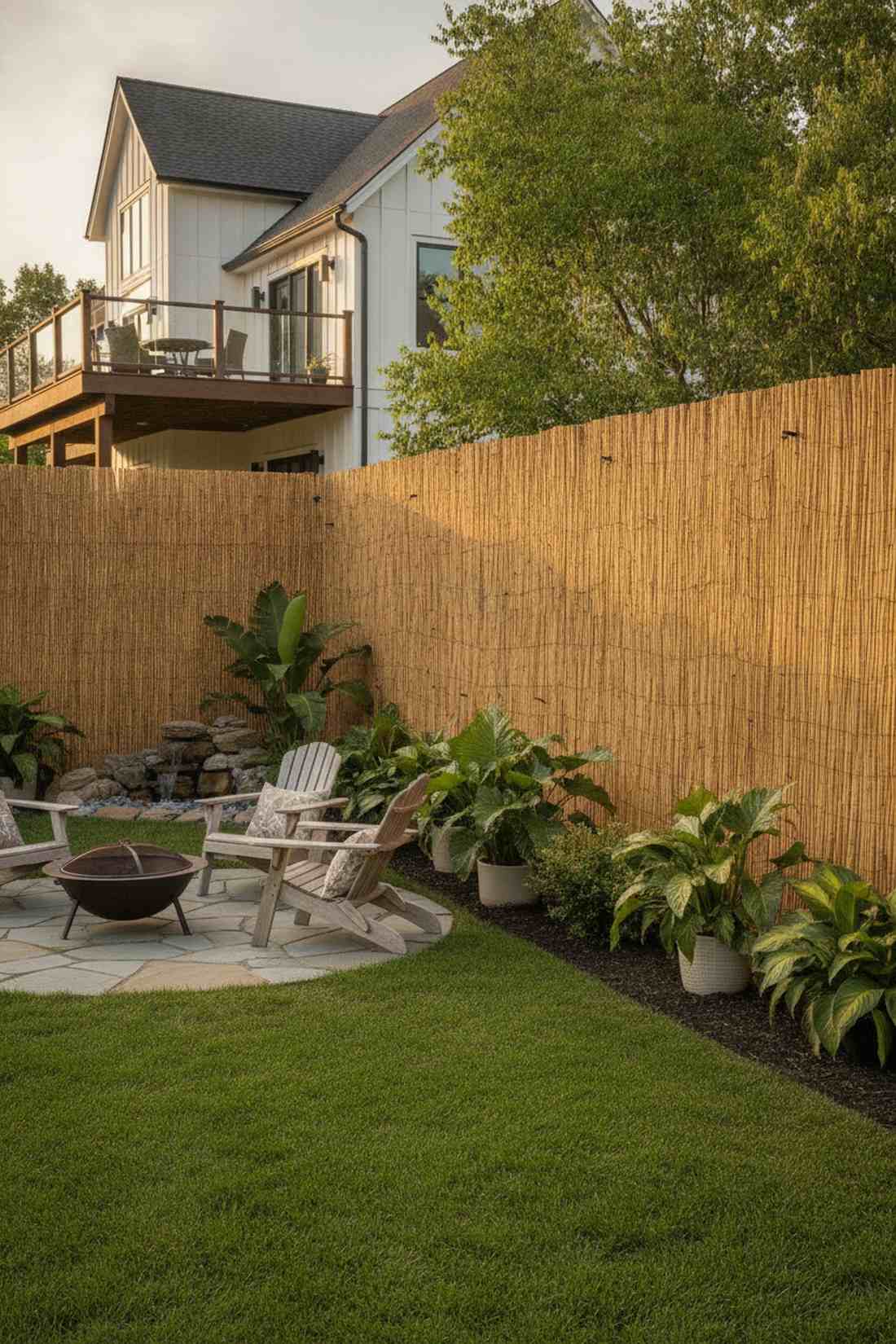 bamboo screen panel walls