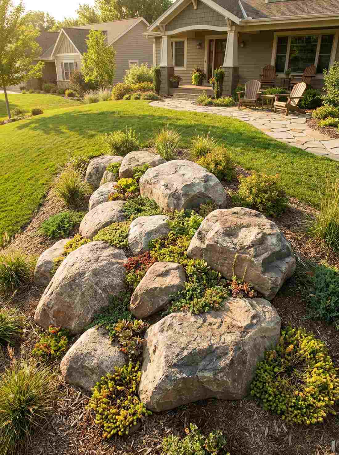 boulder outcropping cluster