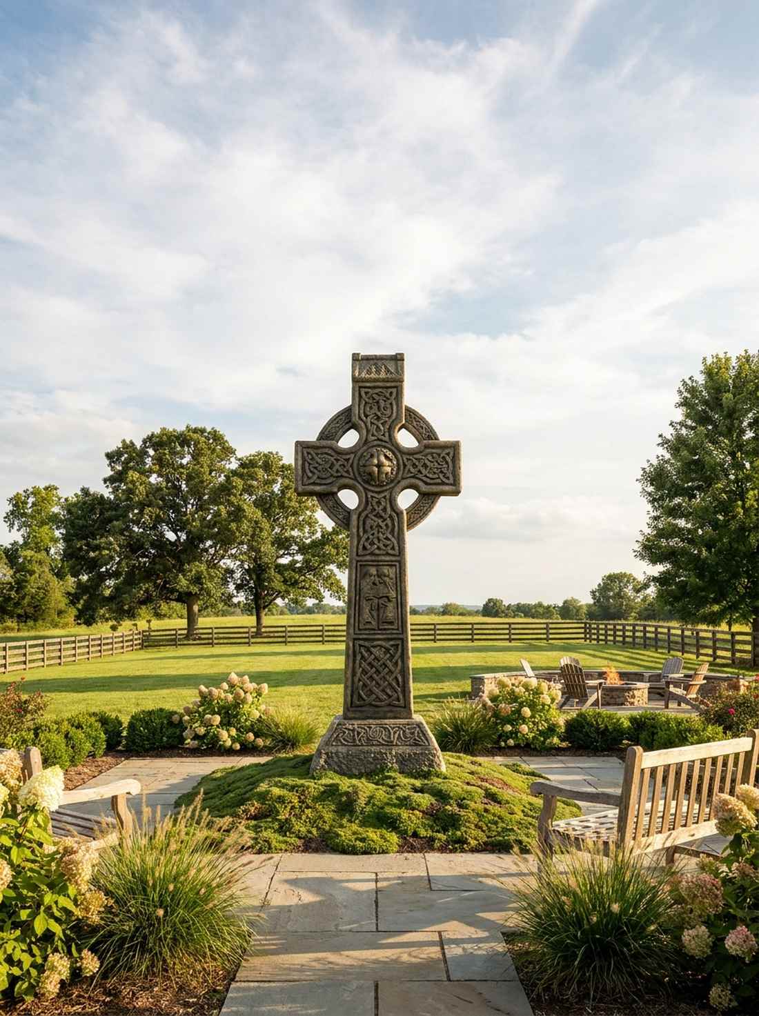 celtic cross monument